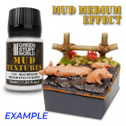 Mud Effect Medium 30ml | Mud Textures