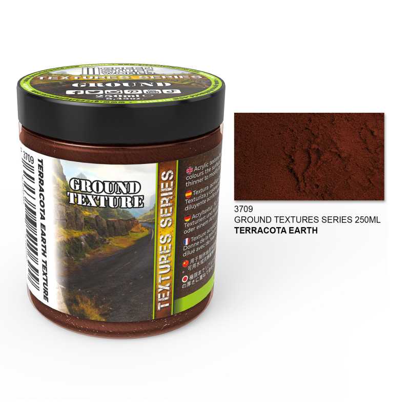 Textured Paint - Terracotta Earth 250ml | Earth Textures