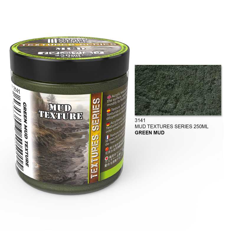 Mud Textures - GREEN MUD 250ml | Mud Textures