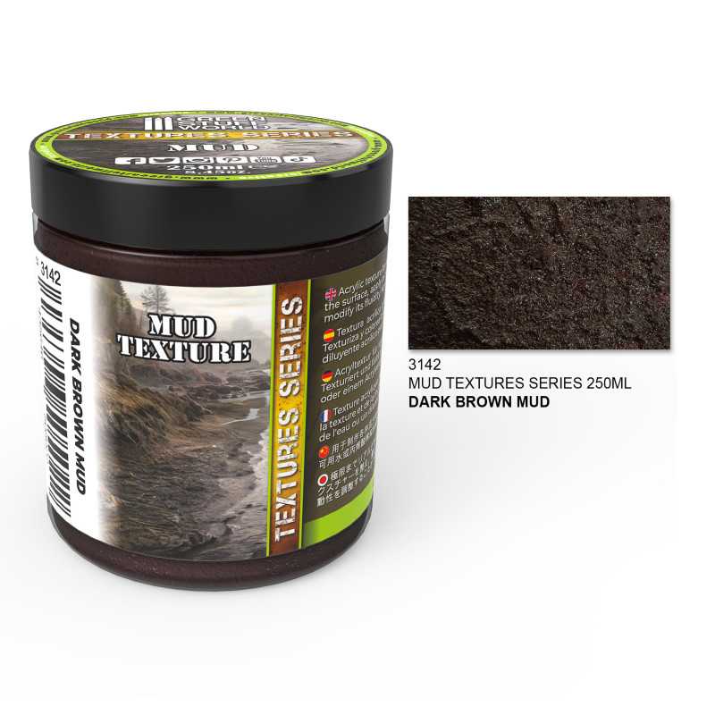 Mud Textures - DARK BROWN 250ml | Mud Textures