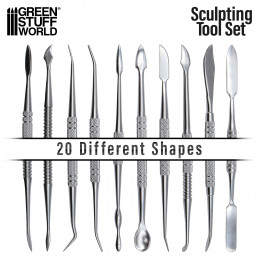 10x Sculpting Tools | Metal tools