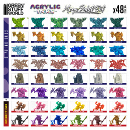 Acrylic Dipping Ink Mega Paint Set | Model Paint Sets