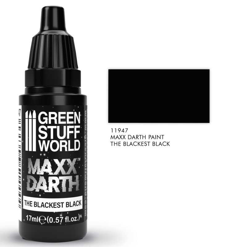 Peinture plus noire Maxx Dark 17ml | Peinture plus noire Maxx Darth