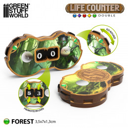Double life counters - Forest | Life Counters