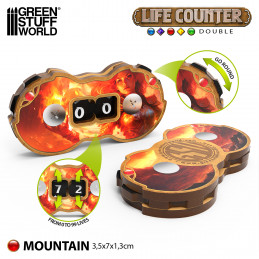 Double life counters - Mountain | Life Counters