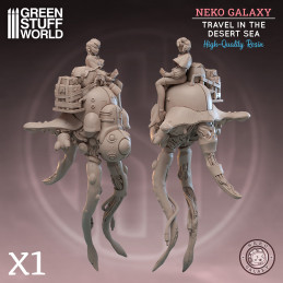 Neko Galaxy - Travel in the Desert Sea Neko Galaxy - Bustos y Figuras