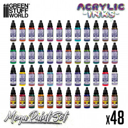 Acrylic Dipping Ink Mega Paint Set | Model Paint Sets