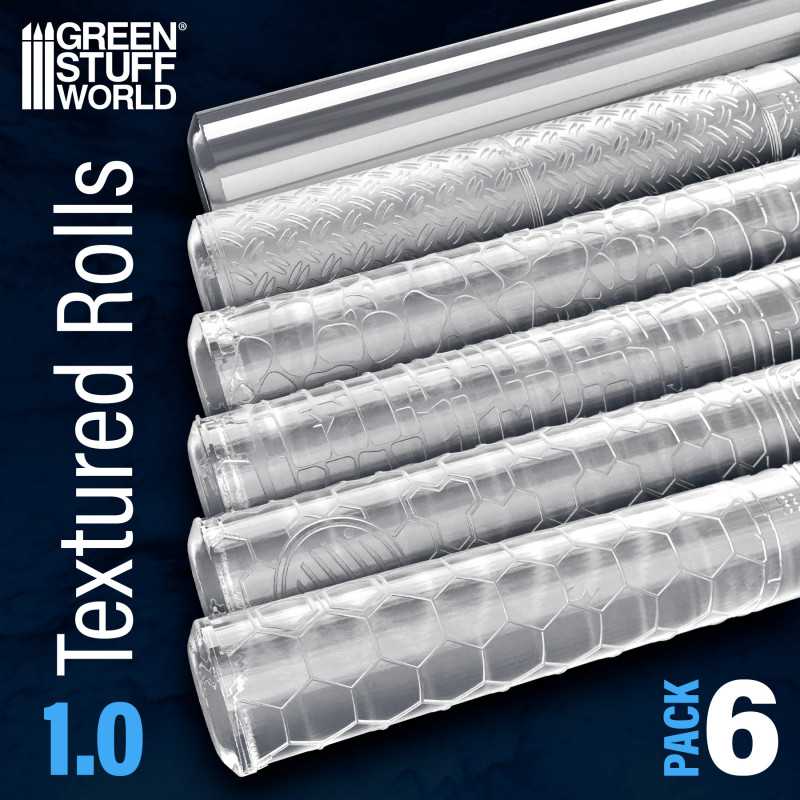 Rolling Pin - Textured Rolls - PACKx6 v1.0 | Rolling Pin Deals Rolling Pin - Textured Rolls - PACKx6 v1.0 | Rolling Pin Deals