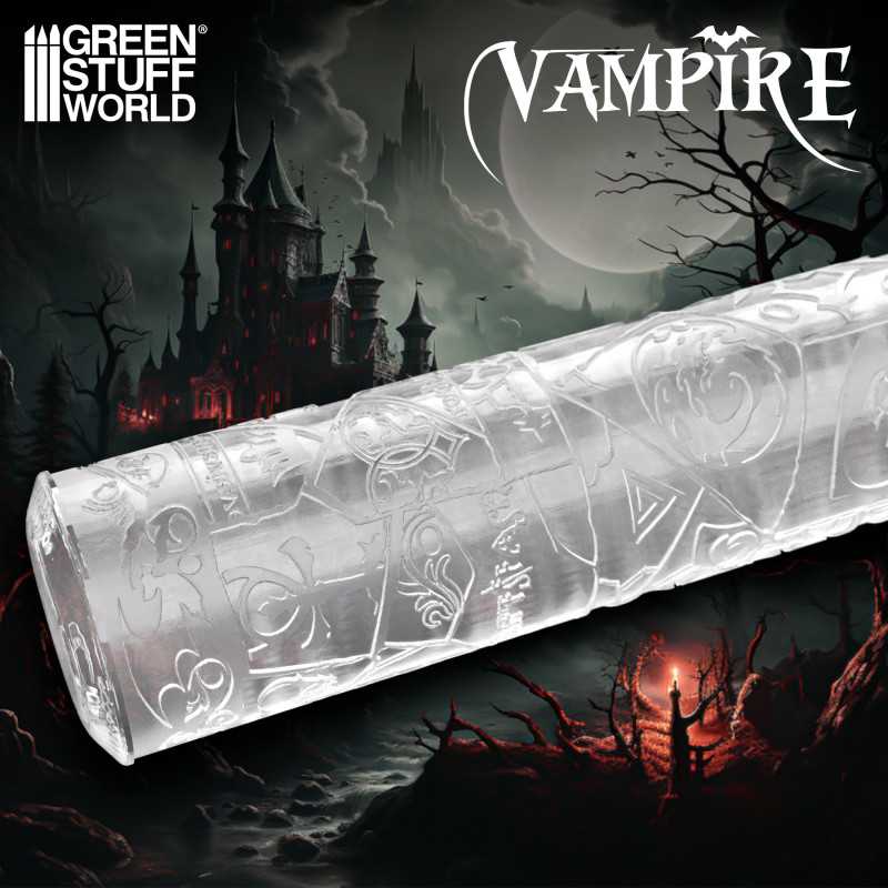Rolling Pin Vampire | Textured Rolling Pins