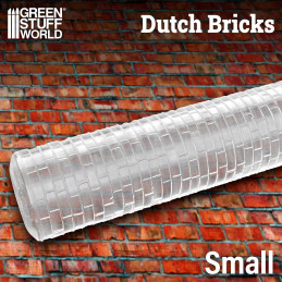 Rolling Pin Small DUTCH Bricks | Textured Rolling Pins