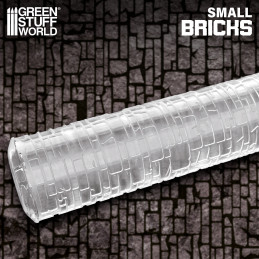 Rolling Pin Small Bricks | Textured Rolling Pins