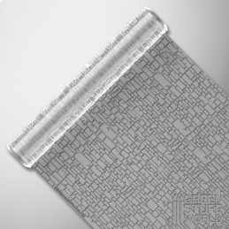 Rouleaux texturés - petites BRIQUES | Rouleaux Texturés