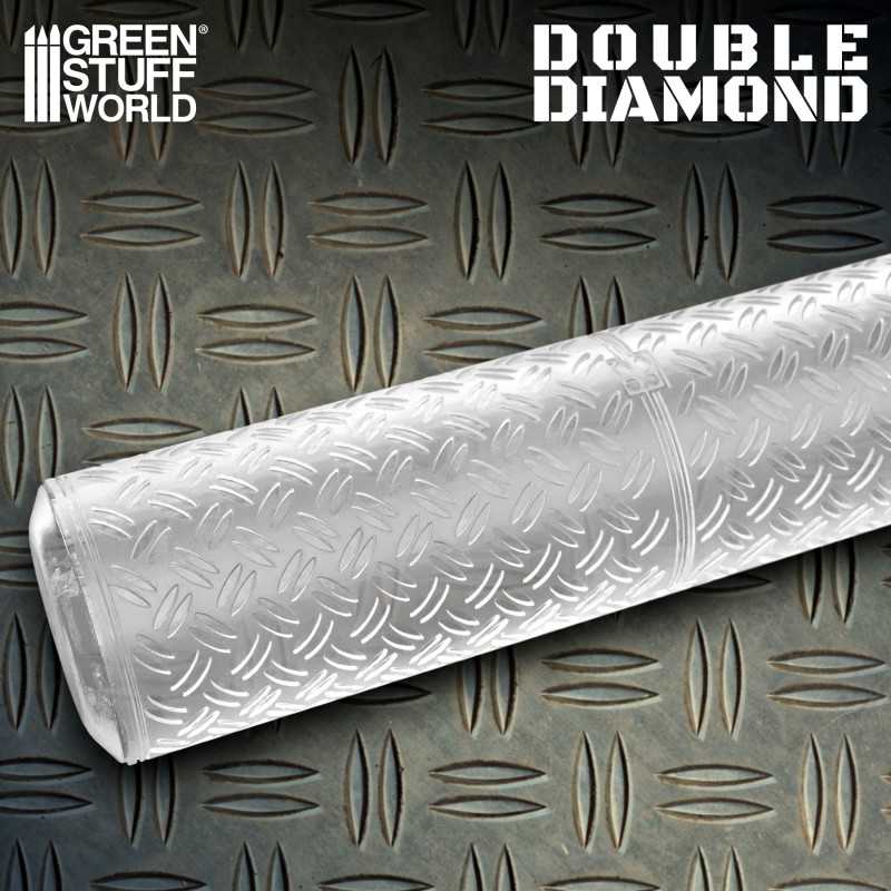 Rolling Pin Double Diamond | Textured Rolling Pins