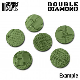 Rouleaux texturés - DIAMANT DOUBLE | Rouleaux Texturés