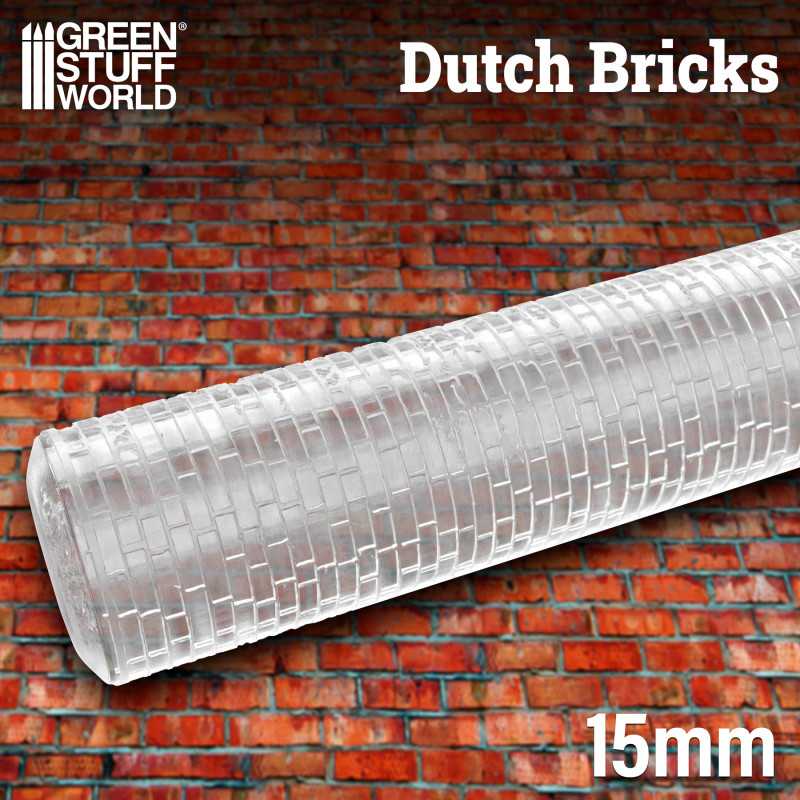 Rullo Testurizzato Mattoni Olandesi 15mm | Mattarelli Testurizzati