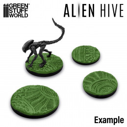 Rolling Pin Alien Hive | Textured Rolling Pins