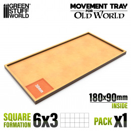 MDF Regimentsbases 180x90mm | Old World Regimentsbases