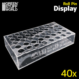 Rolling Pin Display 8x5 | Rolling Pin Display