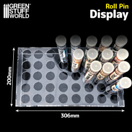 Rolling Pin Display 8x5 | Rolling Pin Display