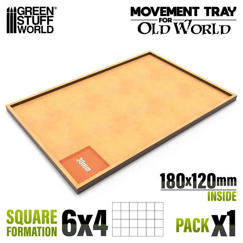 Plateaux de Mouvement MDF 180x120mm | Plateaux de mouvement pour Old World Plateaux de Mouvement MDF 180x120mm | Plateaux de mouvement pour Old World
