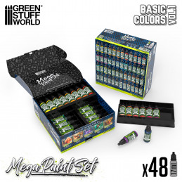 Basic Mega Paint Set - Vol. 1.0 | Model Paint Sets