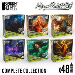 Mega Set de Peintures Couleurs Base vol.1.0 | Kits peinture