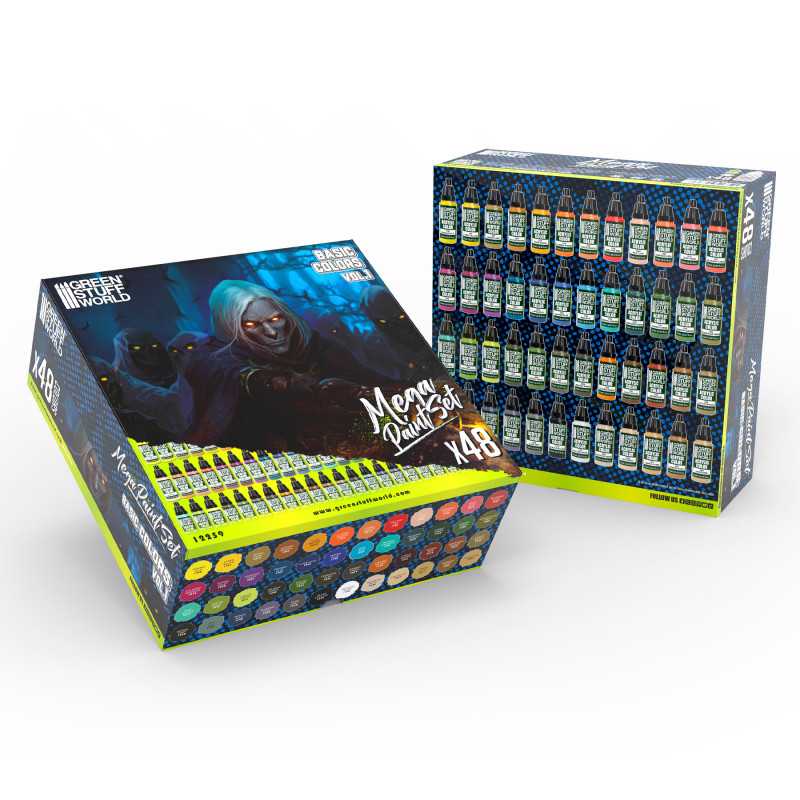 Mega Set de Peintures Couleurs Base vol.1.0 | Kits peinture Mega Set de Peintures Couleurs Base vol.1.0 | Kits peinture