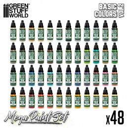 Basics-Farben-Mega-Set Vol.2.0 | Acrylfarben set