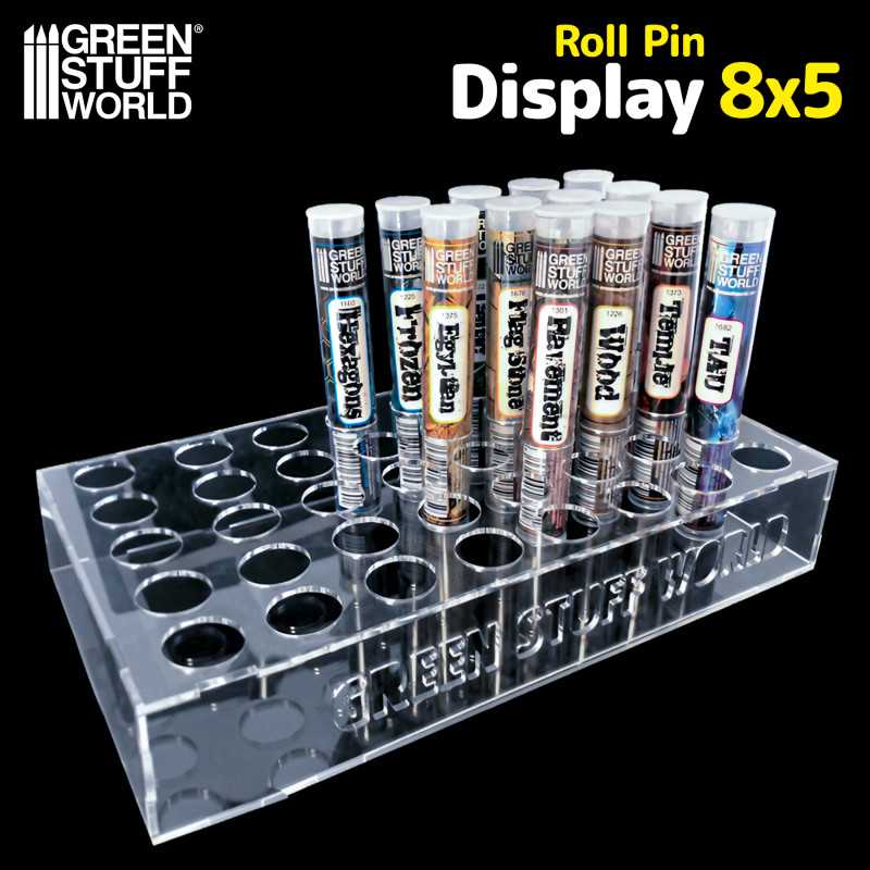 Rolling Pin Display 8x5 | Rolling Pin Display Rolling Pin Display 8x5 | Rolling Pin Display