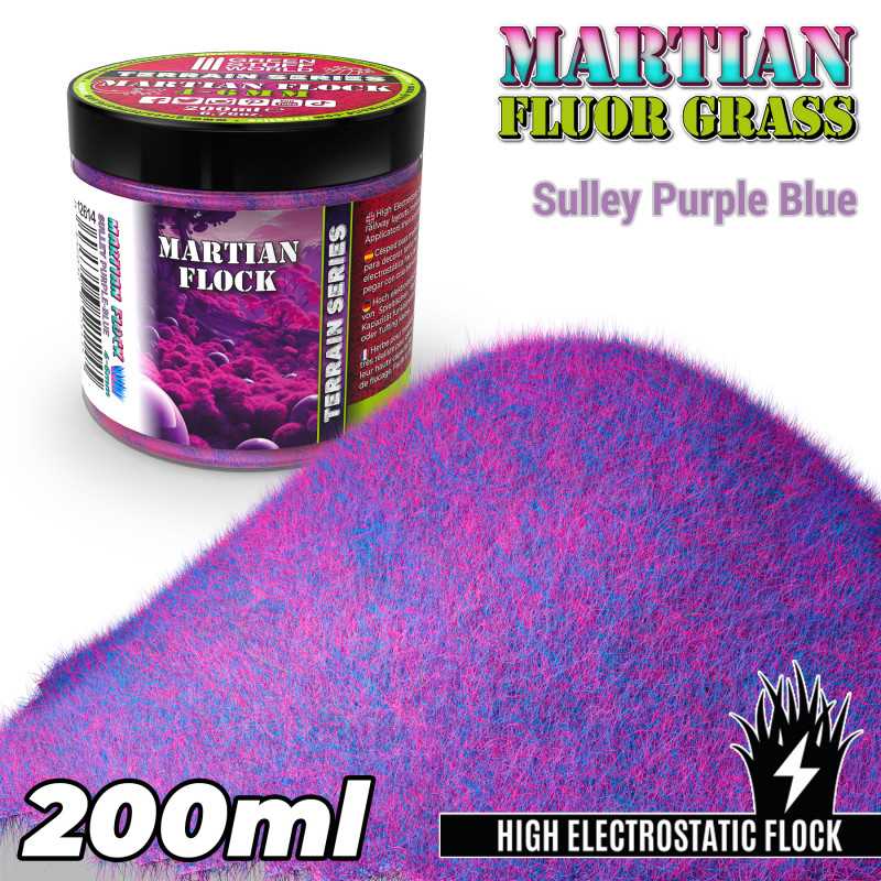 Mars-Fluor-Grasfasern - Sulley purple-blue - 200ml | Mars-Fluor-Grasfasern