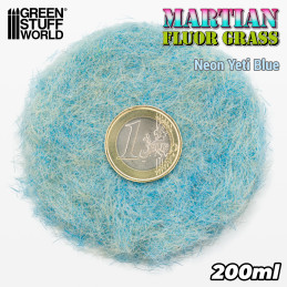 Martian Fluor Grass - Neon Yeti Blue - 200ml | Martian Fluor Grass