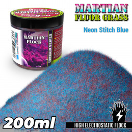 Mars-Fluor-Grasfasern - Neon Stitch Blue - 200ml | Mars-Fluor-Grasfasern