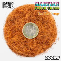 Martian Fluor Grass - Neo-titan Orange - 200ml | Martian Fluor Grass