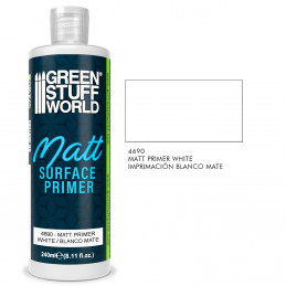 Matt Surface Primer 240ml - White | Acrylic Priming