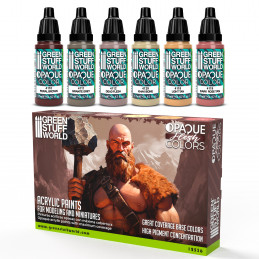 Opaque Paint Set - Flesh Colours | Model Paint Sets