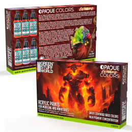 Opaque Paint Set - Warm Colours | Model Paint Sets