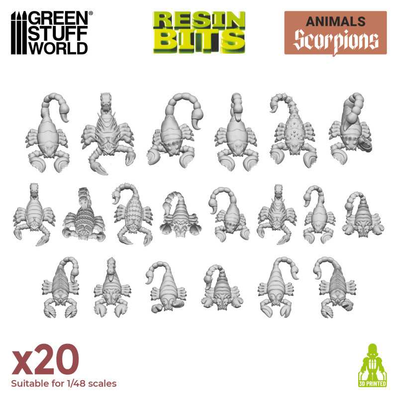 3D printed set - Scorpions | Animals 3D printed set - Scorpions | Animals