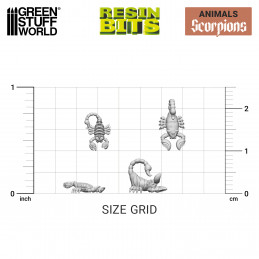 Set imprimé en 3D - Scorpions | Animaux