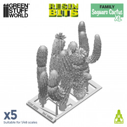 Set impreso en 3D - Cactus Saguaro XL Plantas y vegetacion