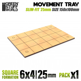 MDF Movement Trays - Slimfit Square 150x100mm | Old World Movement trays