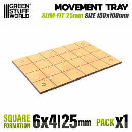 MDF Regimentsbases - Slimfit Quadratische 150x100mm | Old World Regimentsbases