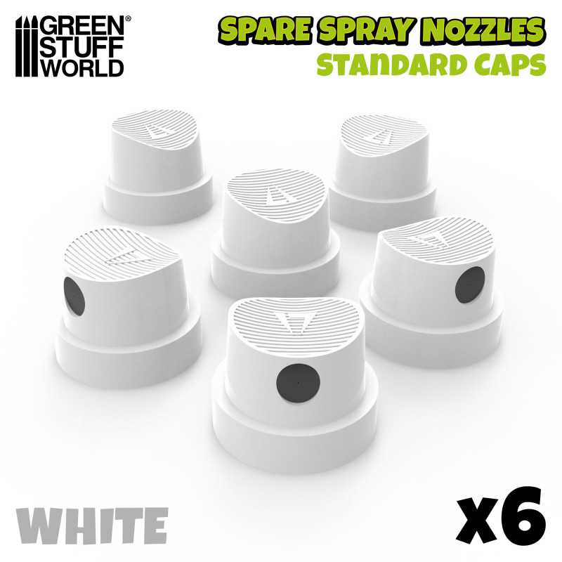 Caps spray paint - Standard White Fat Cap | Accessories for Sprays Caps spray paint - Standard White Fat Cap | Accessories for Sprays