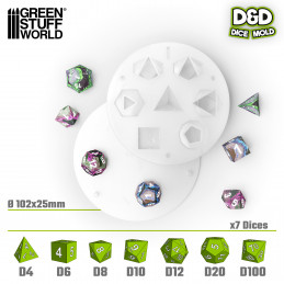 Custom dnd dice mold | Dice molds
