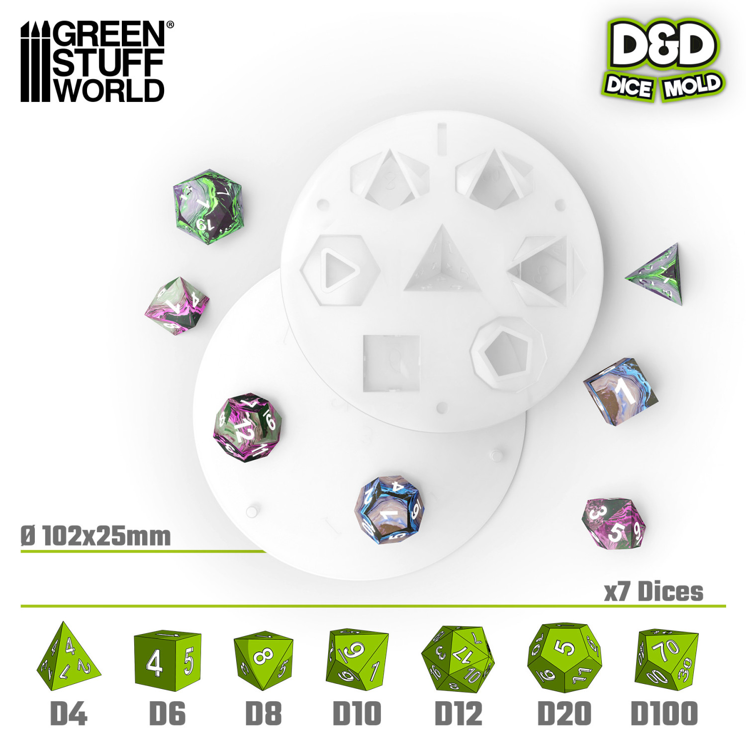 CENPEK Tour à Dés Château – Plateau à Dés Transparent 3 Niveaux Pour RPG Et Jeux De Plateau