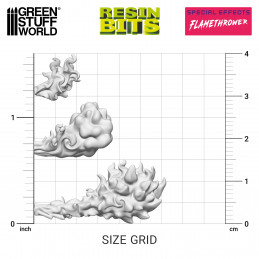 3D printed set - Flamethrower Effect | Weapon and Special Effects