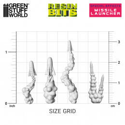 3D-Druckset - Raketenwerfer-Effekt | Spezialeffekte und Schusseffekte