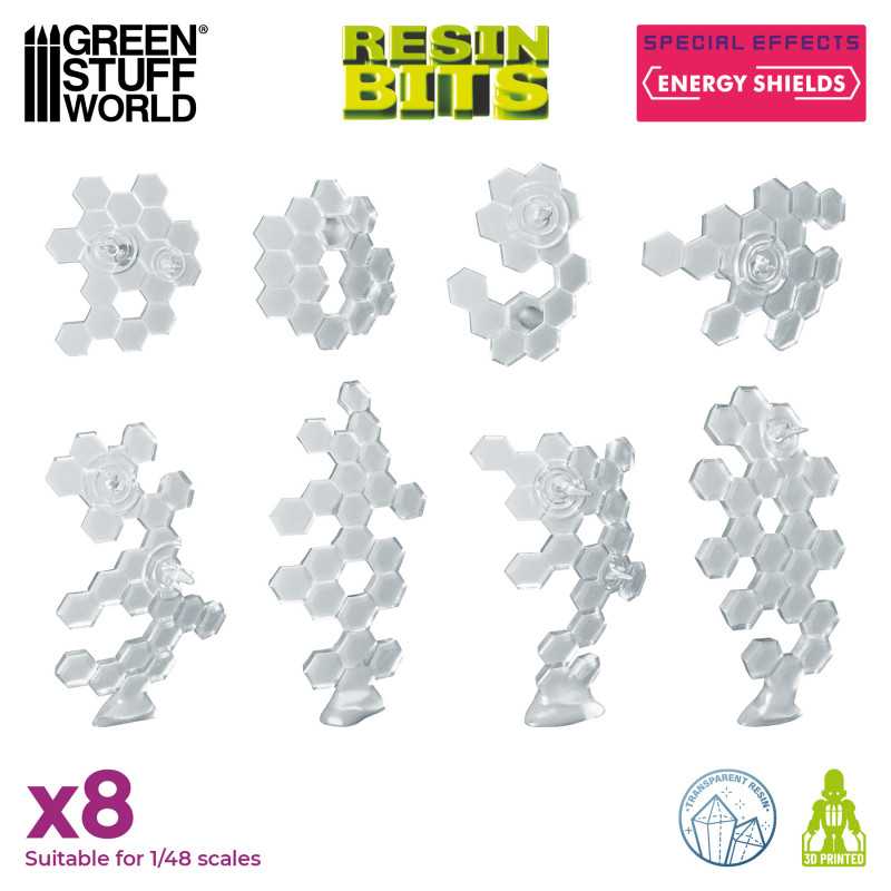 3D printed set - Energy Shields | Weapon and Special Effects 3D printed set - Energy Shields | Weapon and Special Effects