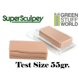 Super Sculpey Beige 55 gr. - FORMATO TEST Materiales y Masillas