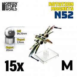 Rotierender Magnet - Größe M | Rotierender Magnet N52