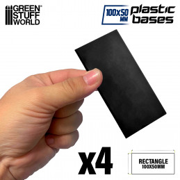 Plastic Bases - Rectangle 100x50mm | Warhammer Old World Bases